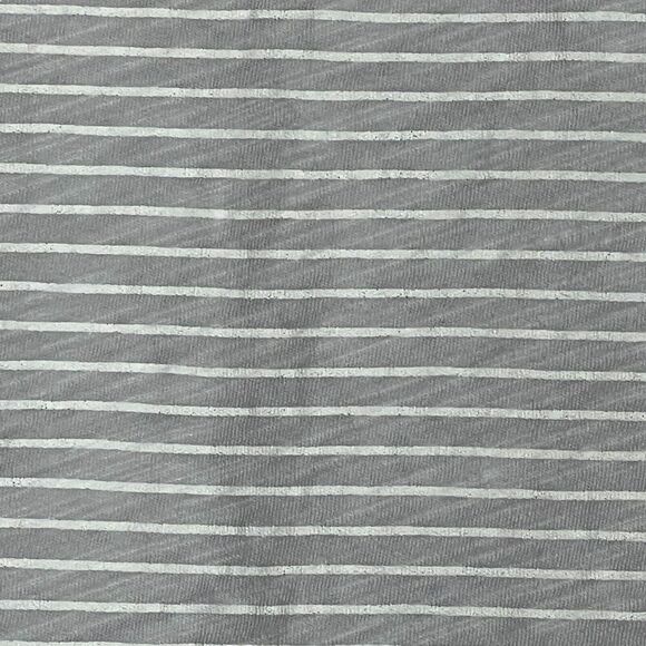 Fresh Produce 3/4 Sleeve Tunic Gray White‎ Striped Beach Women's size M - Picture 4 of 6